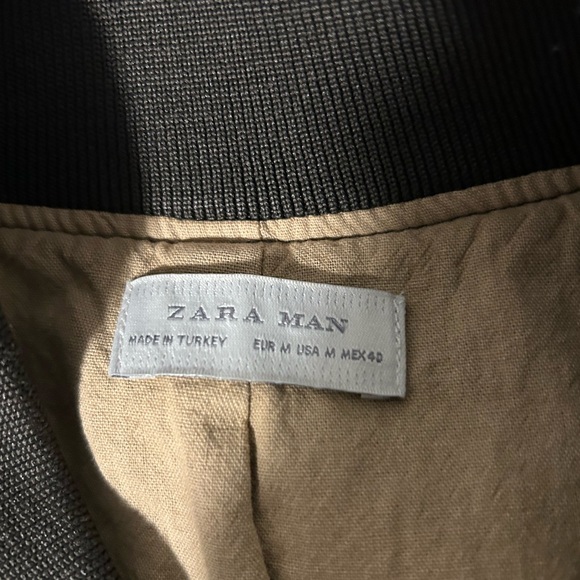 Zara MAN army camo light jacket size Medium - Picture 4 of 5